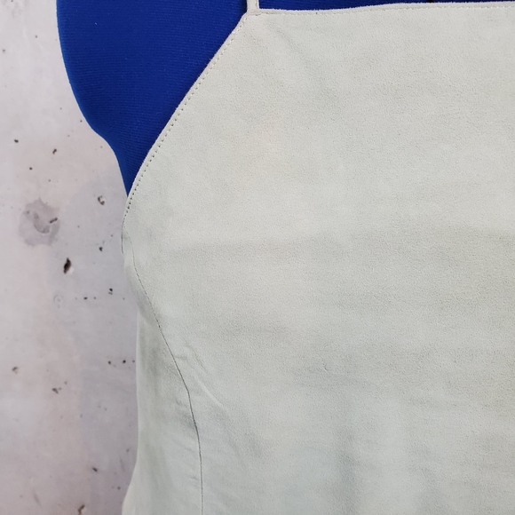 Walter Baker cream suede halter top size large - Picture 2 of 10